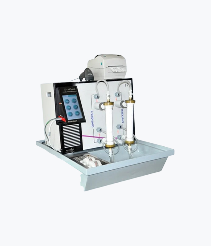 Dual-station Dialyser